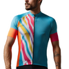 Asymm Rainbow Cycling Jersey