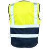 Hi Vis Yellow Navy 2 Tone Vest