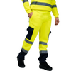 High Vis Contrast Jogger Pants yellow navy