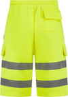 Yellow hi vis shorts