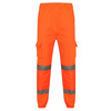 Orange Hi-Vis Combat Joggers