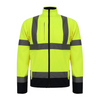 Yellow Softshell Hi Vis Waterproof Jacket