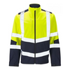 Waterproof Yellow Hi Vis Softshell Jacket