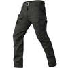 Black Waterproof Cargo Trousers