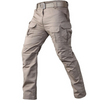 Beige Waterproof Cargo Trousers