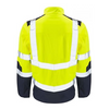 Waterproof Yellow Hi Vis Softshell Jacket