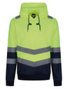 Yellow Pro Hi Vis Overhead Hoody