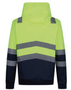 Yellow Pro Hi Vis Overhead Hoody