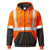 Orange Safety Hoodie Basic Plus